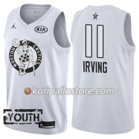 Boston Celtics Kyrie Irving 11 2018 All-Star Jordan Brand Valkoinen Lasten Pelipaidat Swingman